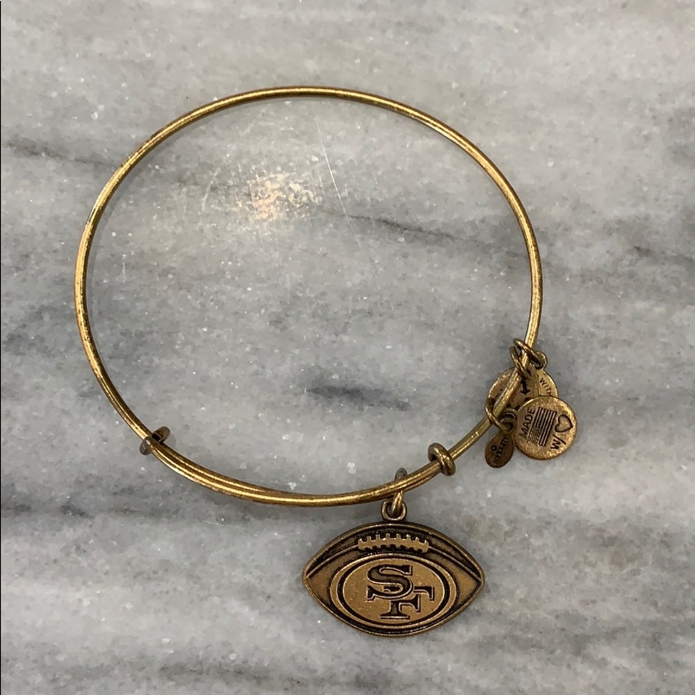Alex and Ani San Francisco 49er bangle
